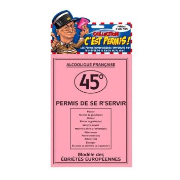 Permis de s'reservir géant