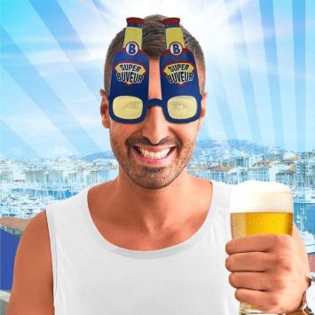 Paire de lunettes Alcool - Super Buveur