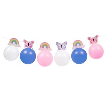 guirlande de ballons papillon | jourdefete.com