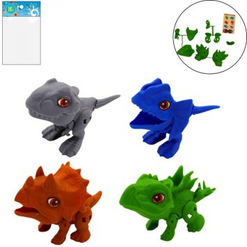 Puzzle 3D - Dinosaure - 10 cm - Modèle Aléatoire