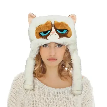 Bonnet de Grumpy Cat pour montrer votre état grincheux | jourdefete.com