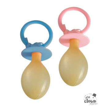 Tétine géante rose ou bleue pour déguisement humoristique | jourdefete.com