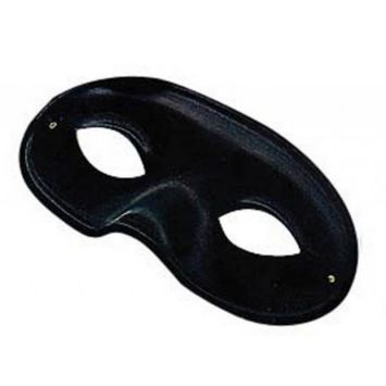 Loup Domino Noir pour Homme - 19 x 9 cm