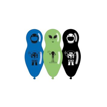 4 ballons space friends | jourdefete.com