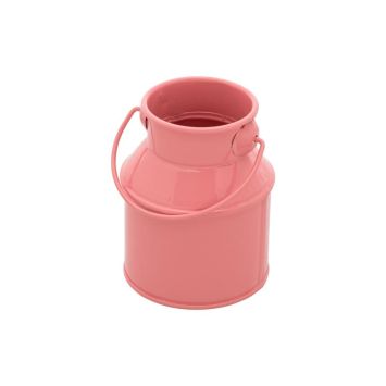 Un joli pot à lait rose pour des fleurs ou des contenants | jourdefete.com