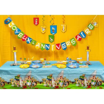 Nappe en papier recyclable - 136 x 228 cm - Astérix ®