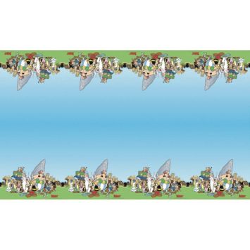 Nappe Astérix en papier recyclé pour décoration anniversaire thème gaulois | jourdefete.com