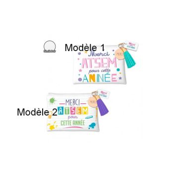 Porte Monnaie - ATSEM - Modèle au choix
