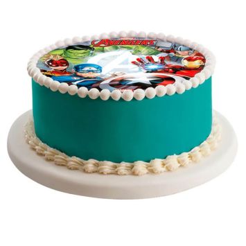 Disque en Azyme Avengers™ - 20 cm