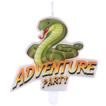 Bougie en forme de serpent - Collection Aventurier