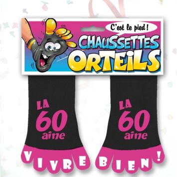 Chaussette à Orteil 60 Aine Rose