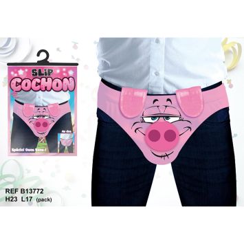 Slip cochon rose