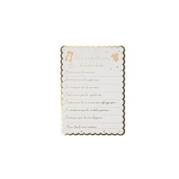 10 cartes de veux baby nude