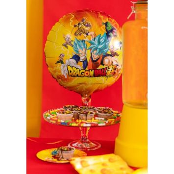 Ballon en aluminium arrondi - Diamètre 43 cm - Dragon Ball Super ®
