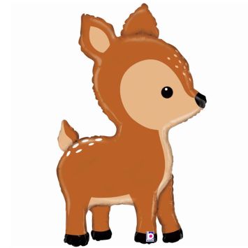 ballon en aluminium faon de 109 cm | jourdefete.com