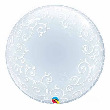 Ballon Hélium Bubble Arabesques