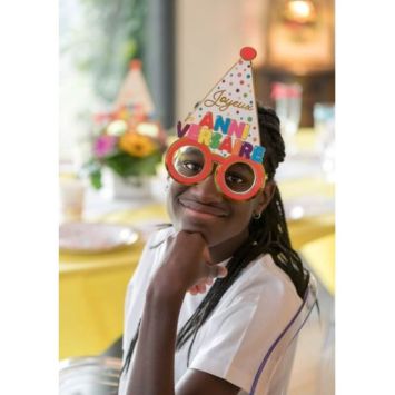 Lunettes - Anniversaire Ballons Multicolores