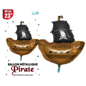 Un ballon représentant un splendide bateau pirate pour un anniversaire pour enfant | jourdefete.com