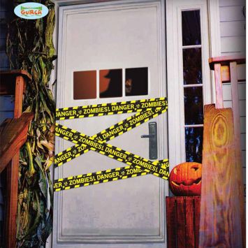 Décoration Ruban Balisage - Zombie Danger