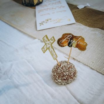 Assortiment de 12 Pics - Collection Baptême Jolis Brins