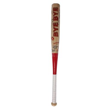Batte de base-ball "Bye Bye" pour adulte - 75 cm