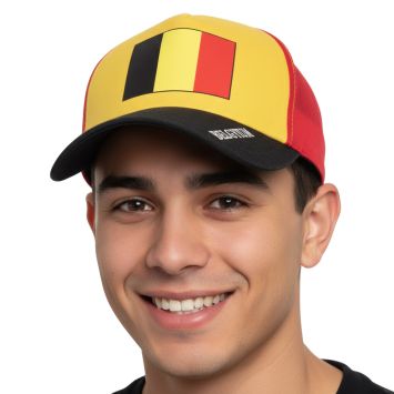 Casquette Belgique pour supporter