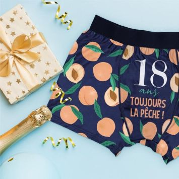 Boxer humoristique - 18 ans - Taille M