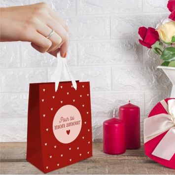 Pochette Cadeau - Saint-Valentin - Collection Chéri Chérie