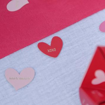 100 confettis en papier à parsemer - Collection Lovely Time