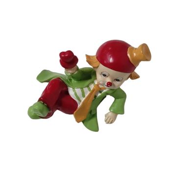 Clown Rouge / Vert Couché - Modèle Aléatoire