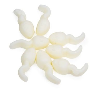 Bonbons gélifiés super spermatozoïdes à l'ananas