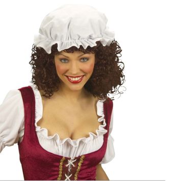 Bonnet de Nuit Blanc - Charlotte