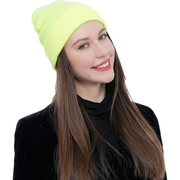 Bonnet fluo - Couleur au choix