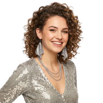 Boucles d'oreilles Disco - Couleur au choix