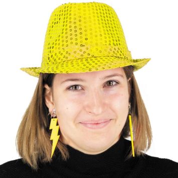 Boucles d'oreilles Flash - Néon - Adulte - Couleur au Choix