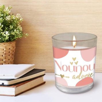 Bougie parfumée - Nounou Adorée