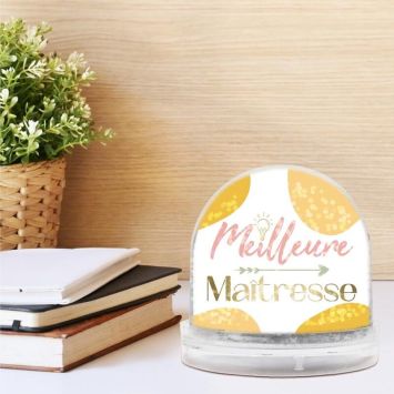Boule à neige - Meilleure Maîtresse