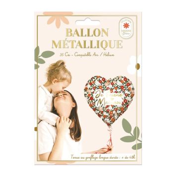 Gonflez ce ballon métallique lors d'une fête en l'honneur de votre maman chérie | jourdefete.com