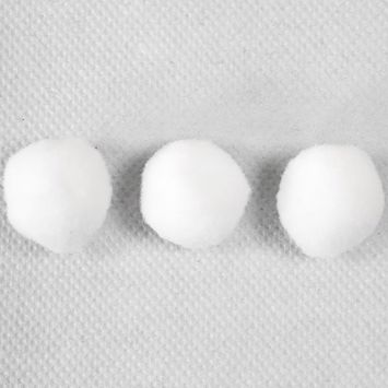 50 décorations de table "Boules de neige"