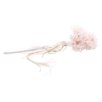 Bouquet de 3 Scabieuses avec rubans - Couleur au choix