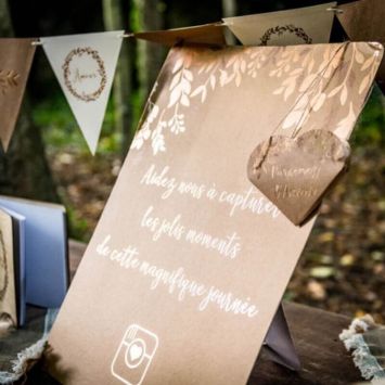 Géant Panneau végétal - Animation Photobooth