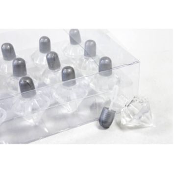 Coffret de 12 Tubes à Bulles en forme de Diamant