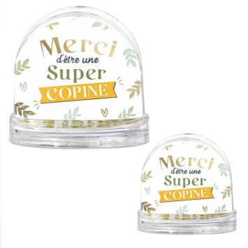 Boule à neige - Une super copine