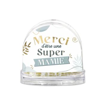 boule à neige merci d'être une super Mamie