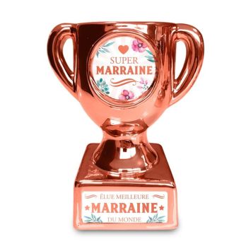 trophee cadeau super marraine| jourdefete.com
