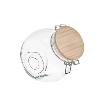 Bocal de Conservation Verre et Bois - 1,7 L