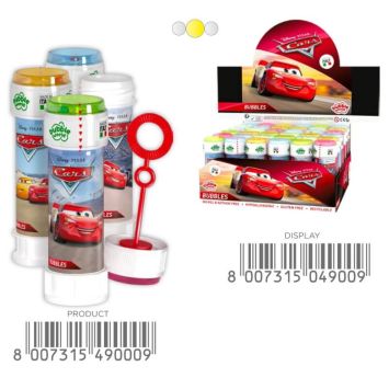 bulle de savon cars | jourdefete.com