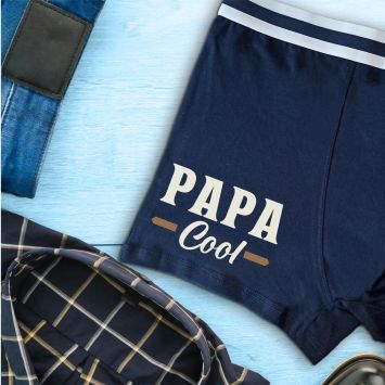 Boxer "Papa Cool" - Collection Papa Parfait - Taille au choix