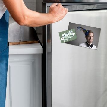 Magnet humoristique en céramique - Collection Boys Club - Modèle au choix