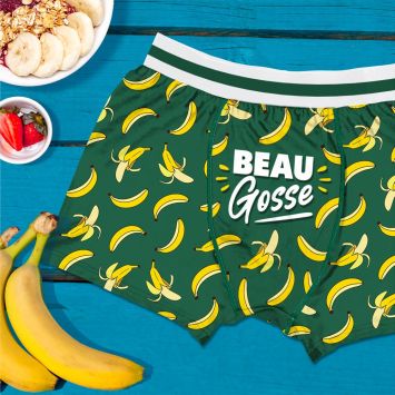Boxer humoristique "Beau Gosse" - Collection Boys Club - Taille au choix